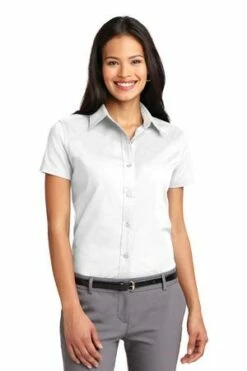 Ladies Short Sleeve Easy Care Shirt 24 Ladies Short Sleeve Easy Care Shirt -Jiffyshirts Store 24bd37c0061e93