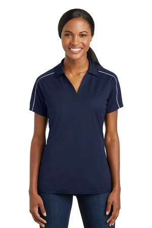 Ladies Micropique Sport-Wick Piped Polo 11 Ladies Micropique Sport-Wick Piped Polo - Image 9