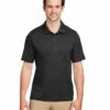 Men's Zone Sonic Heather Performance Polo -Jiffyshirts Store 25dc83a50221fc