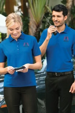 Ladies Dry Zone Ottoman Polo -Jiffyshirts Store 25f38135de18cb