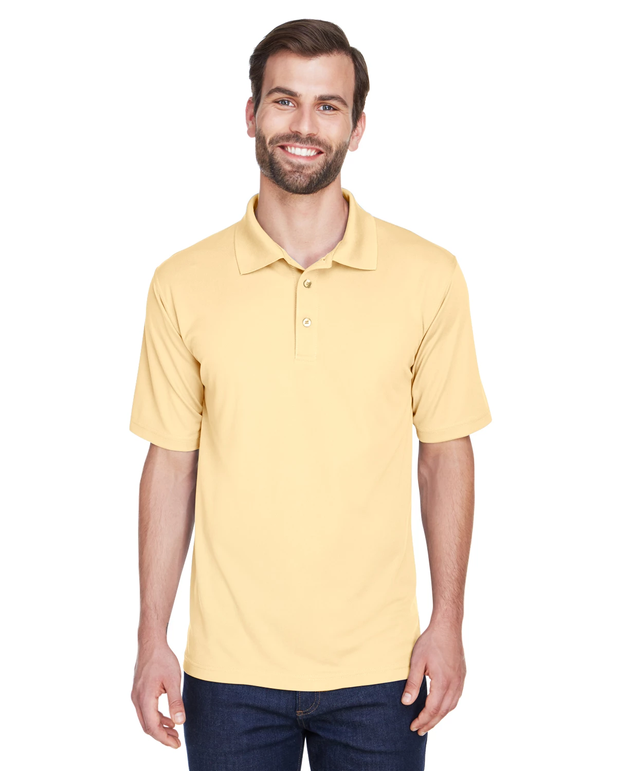 Men's Cool & Dry Mesh Piqué Polo 11 Men's Cool & Dry Mesh Piqué Polo - Image 9