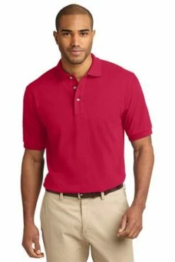 Heavyweight Cotton Pique Polo -Jiffyshirts Store 2956d157bb39e6