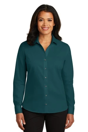Ladies Non-Iron Twill Shirt 12 Ladies Non-Iron Twill Shirt - Image 10