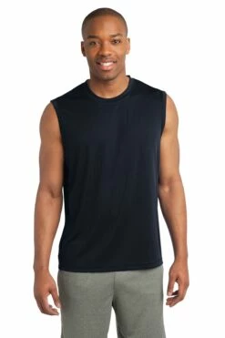 Men's Sleeveless PosiCharge Competitor Tee -Jiffyshirts Store 2d223fc4100ee7