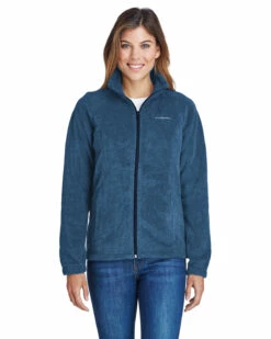 Columbia Ladies' Benton Springs™ Full-Zip Fleece -Jiffyshirts Store 2de24f37048bb4