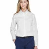 Ladies' Operate Long-Sleeve Twill Shirt -Jiffyshirts Store 2ecab4b259f6d6