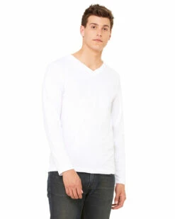 Unisex Jersey Long-Sleeve V-Neck T-Shirt -Jiffyshirts Store 2ef5b097408241