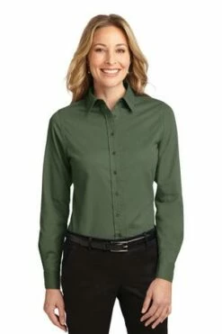 Ladies Long Sleeve Easy Care Shirt -Jiffyshirts Store 2ef9b0725eca99