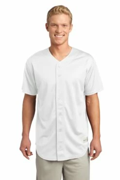 Unisex PosiCharge Tough Mesh Full-Button Jersey 21 Unisex PosiCharge Tough Mesh Full-Button Jersey -Jiffyshirts Store 2f54167de33dce