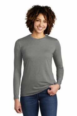 Women's Tri-Blend Long Sleeve Tee -Jiffyshirts Store 2fa0f731025521