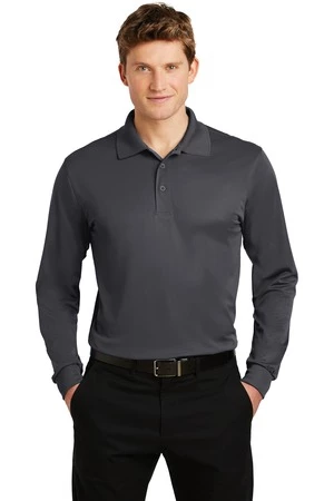 Men's Long Sleeve Micropique Sport-Wick Polo 9 Men's Long Sleeve Micropique Sport-Wick Polo - Image 7