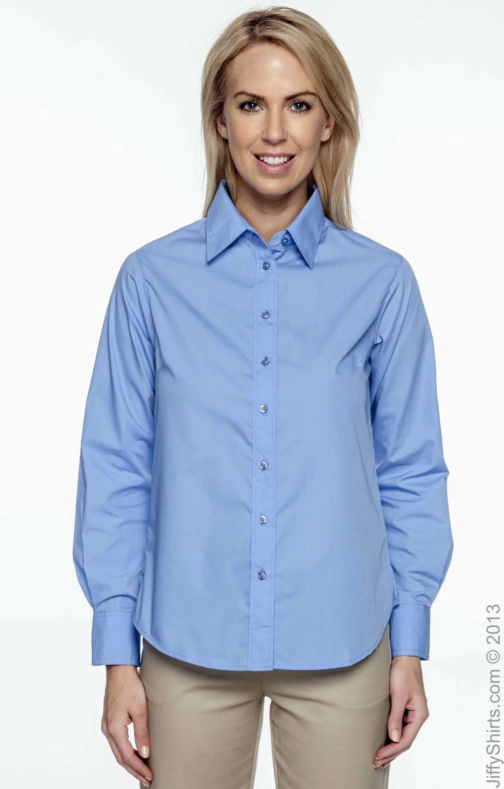 Ladies' 3.1 Oz. Essential Poplin 10 Ladies' 3.1 Oz. Essential Poplin - Image 8