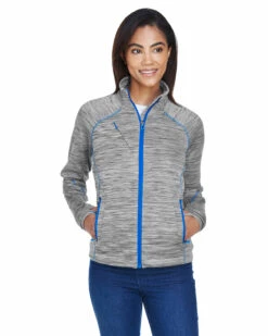 Ladies' Flux Mélange Bonded Fleece Jacket 12 Ladies' Flux Mélange Bonded Fleece Jacket -Jiffyshirts Store 30e8e5a82a408c
