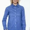Ladies' Long-Sleeve Oxford With Stain-Release