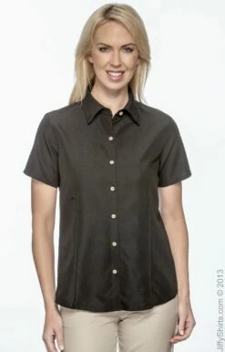 Ladies' Barbados Textured Camp Shirt 19 Ladies' Barbados Textured Camp Shirt -Jiffyshirts Store 319031D27ECB48