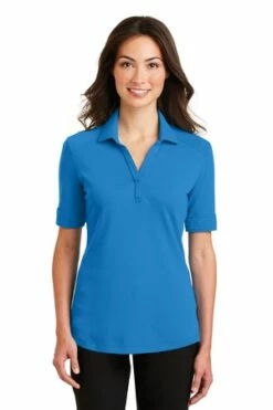 Ladies Silk Touch Interlock Performance Polo 22 Ladies Silk Touch Interlock Performance Polo -Jiffyshirts Store 324c8c27c574ee