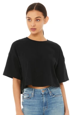 Ladies' Jersey Cropped T-Shirt 18 Ladies' Jersey Cropped T-Shirt -Jiffyshirts Store 339d1284a61de5
