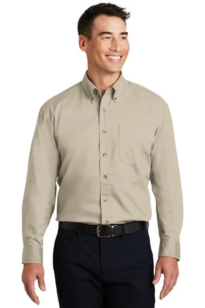 Long Sleeve Twill Shirt 10 Long Sleeve Twill Shirt - Image 8