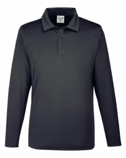 Men's Zone Performance Long Sleeve Polo -Jiffyshirts Store 3554d874197f9d