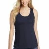District Ladies' V.I.T. Gathered Back Tank -Jiffyshirts Store 3677a3119c4408