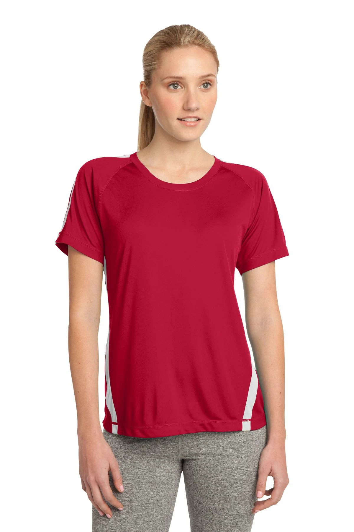 Ladies Colorblock PosiCharge Competitor Tee 8 Ladies Colorblock PosiCharge Competitor Tee - Image 6