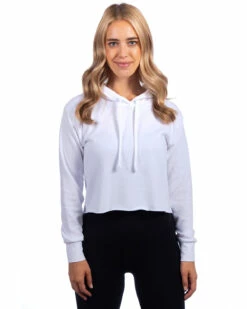 Next Level Ladies' Cropped Pullover Hooded Sweatshirt -Jiffyshirts Store 382f92790e3a1e