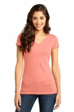 District Ladies' Junior Very Important Tee V-Neck -Jiffyshirts Store 38b7abb72438f5