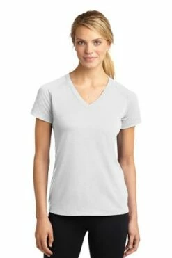Ladies Ultimate Performance V-Neck -Jiffyshirts Store 38bd3557d43702