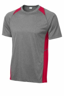 Unisex Heather Colorblock Contender Tee -Jiffyshirts Store 3958937609837f