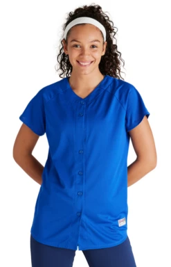 Women's Infield Jersey -Jiffyshirts Store 3972d3b2398039