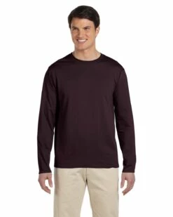 Gildan Adult Unisex Softstyle® 4.5 Oz. Long-Sleeve T-Shirt -Jiffyshirts Store 39d6bd23a28245