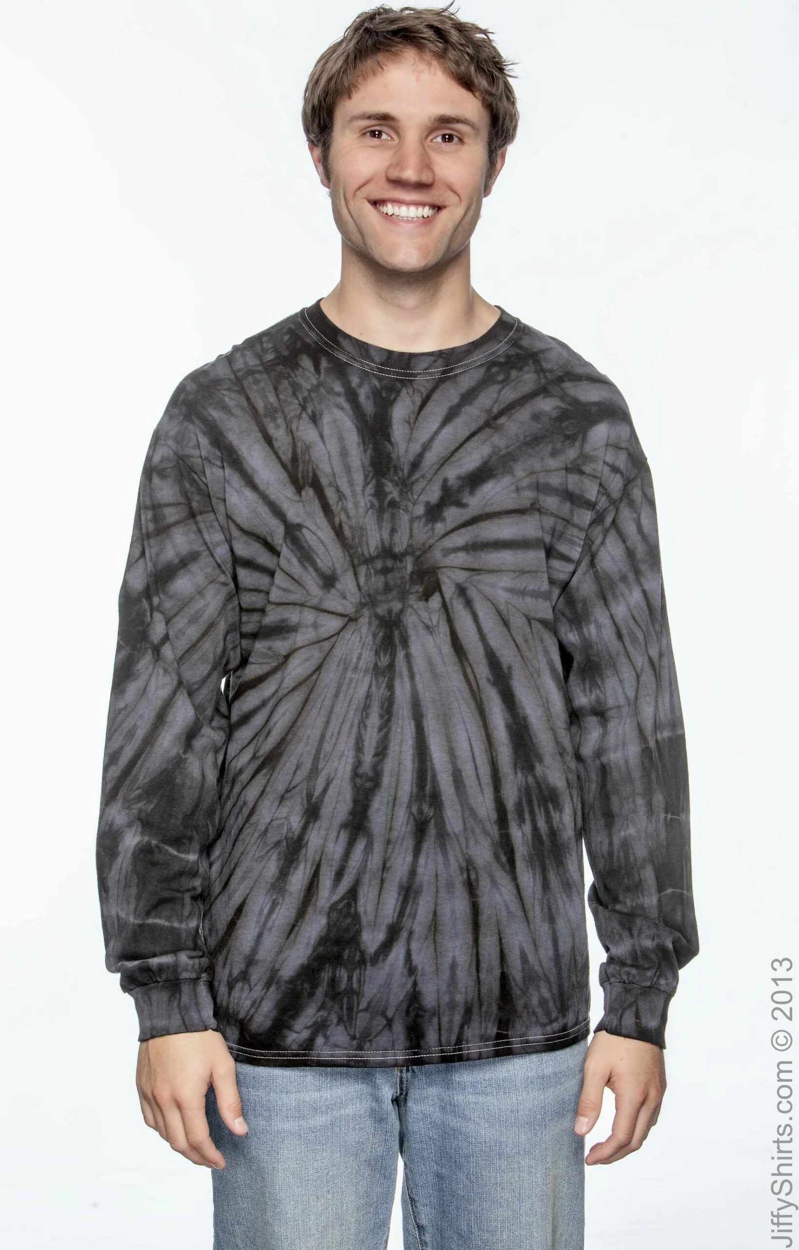 Adult Unisex 5.4 Oz. 100% Cotton Long-Sleeve T-Shirt 5 Adult Unisex 5.4 Oz. 100% Cotton Long-Sleeve T-Shirt - Image 3