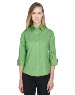 Ladies' Perfect Fit™ 3/4-Sleeve Stretch Poplin Blouse 19 Ladies' Perfect Fit™ 3/4-Sleeve Stretch Poplin Blouse -Jiffyshirts Store 3aa001ad508e5c