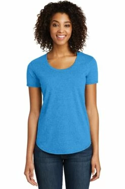 District Ladies' Fitted Very Important Tee Scoop Neck -Jiffyshirts Store 3bf4b789ddf5b9