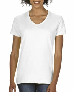 Ladies' Midweight RS V-Neck T-Shirt -Jiffyshirts Store 3c22d2707f9d0e