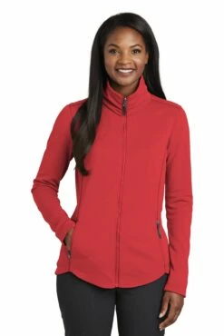 Ladies Collective Smooth Fleece Jacket -Jiffyshirts Store 3d1118544ff88e