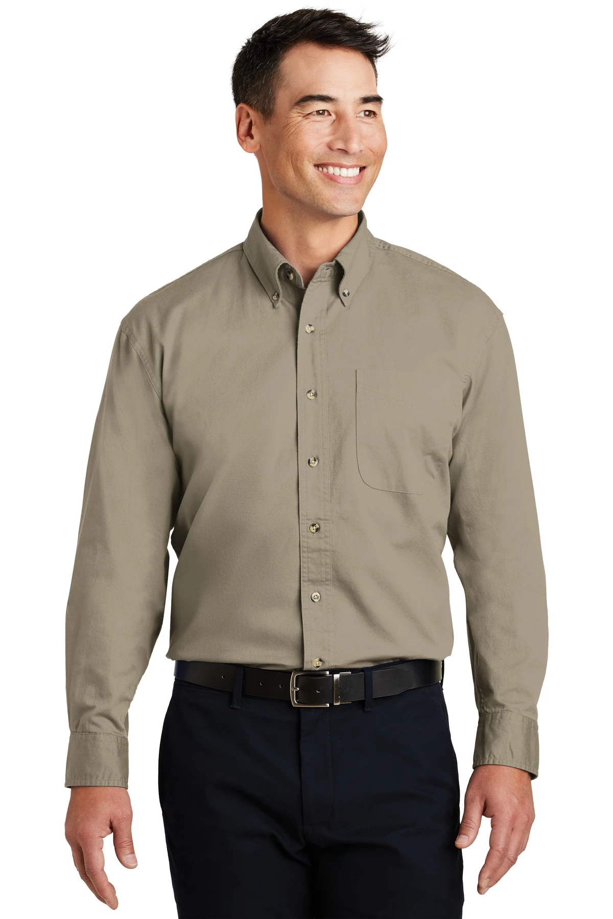 Long Sleeve Twill Shirt 7 Long Sleeve Twill Shirt - Image 5