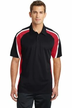 Tricolor Micropique Sport-Wick Polo