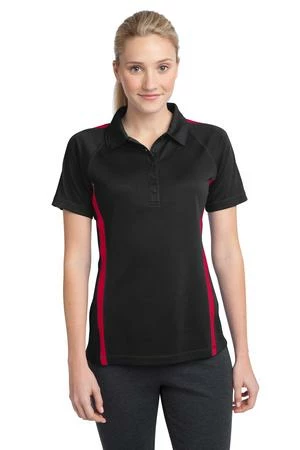 Ladies PosiCharge Micro-Mesh Colorblock Polo 15 Ladies PosiCharge Micro-Mesh Colorblock Polo - Image 13