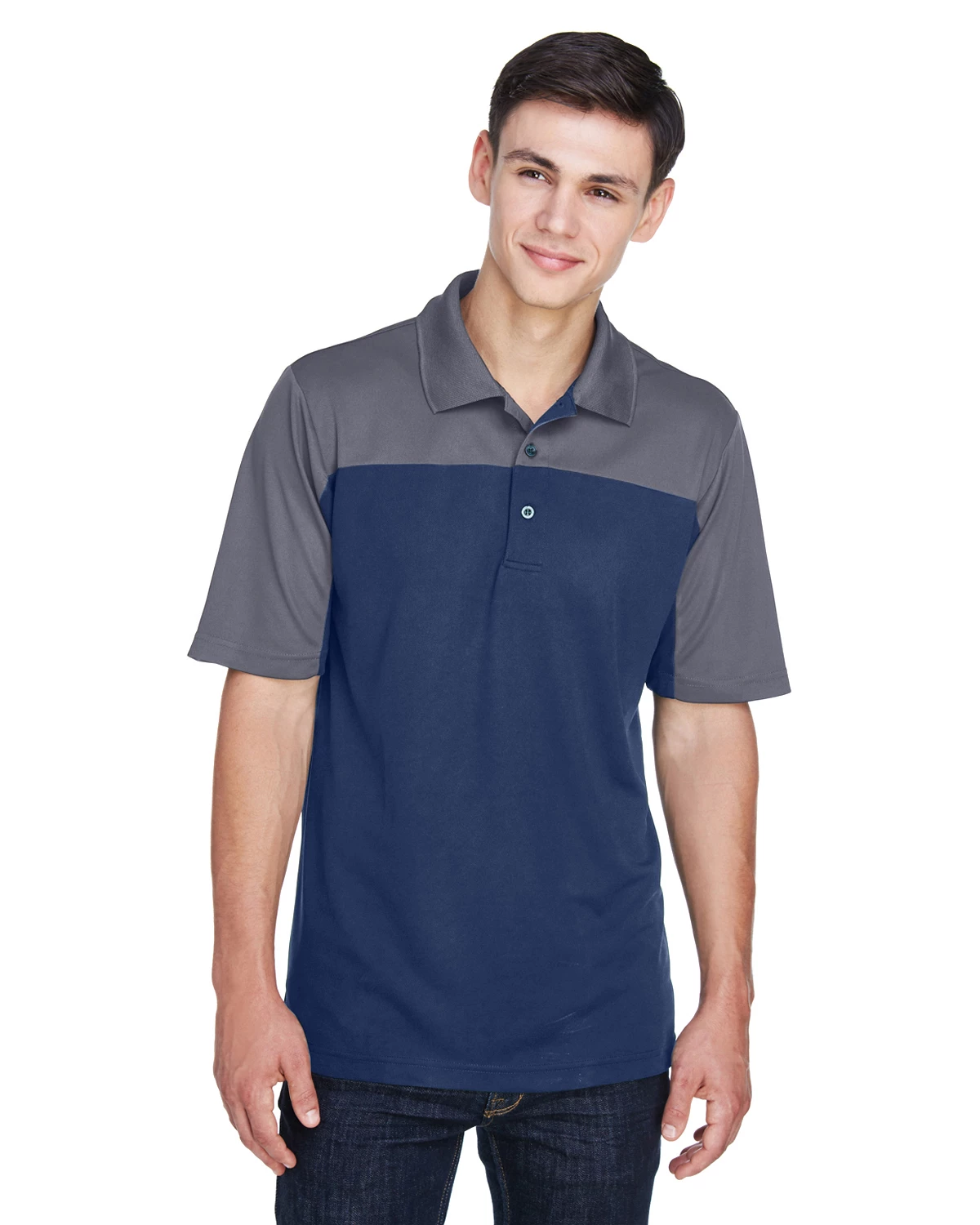 Men's Balance Colorblock Performance Piqué Polo 9 Men's Balance Colorblock Performance Piqué Polo - Image 7