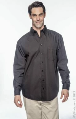 Men's 3.1 Oz. Essential Poplin 16 Men's 3.1 Oz. Essential Poplin -Jiffyshirts Store 40840A68869EC1