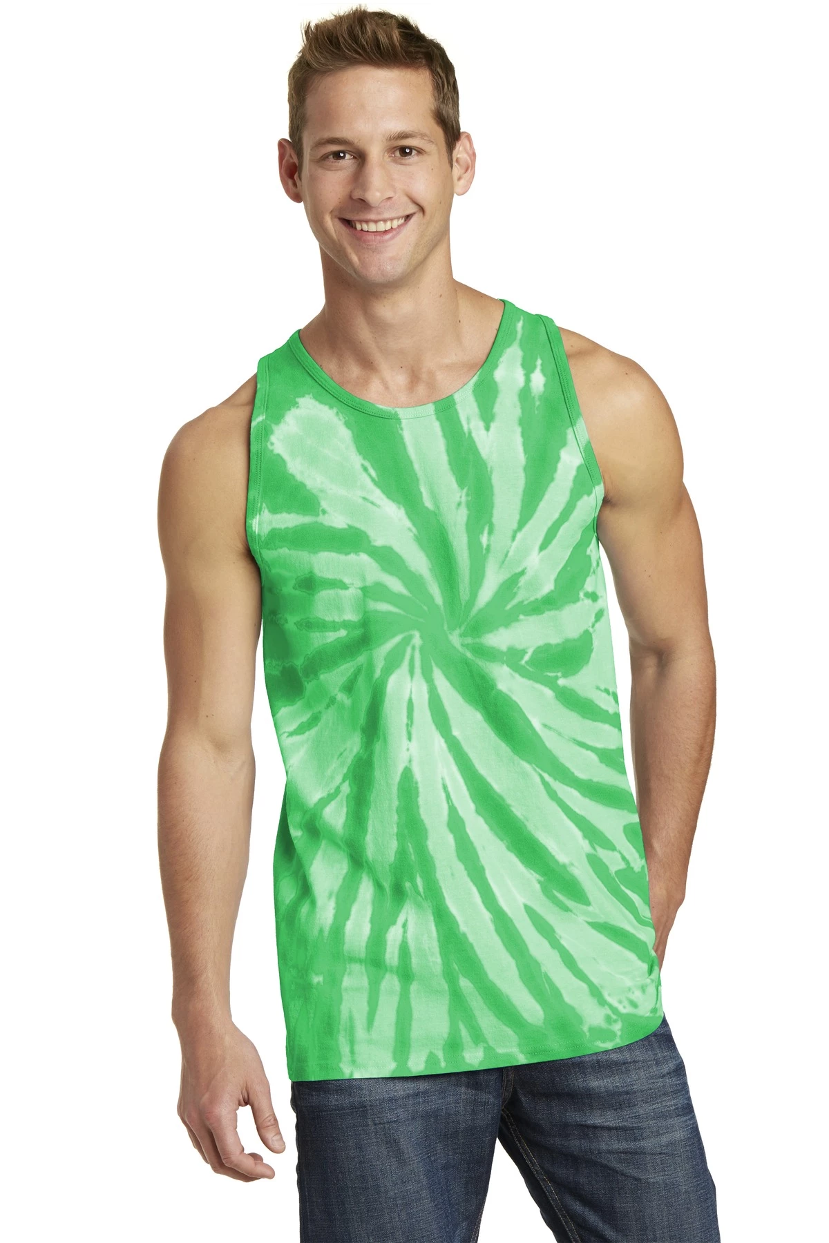 Unisex Tie-Dye Tank Top 7 Unisex Tie-Dye Tank Top - Image 5