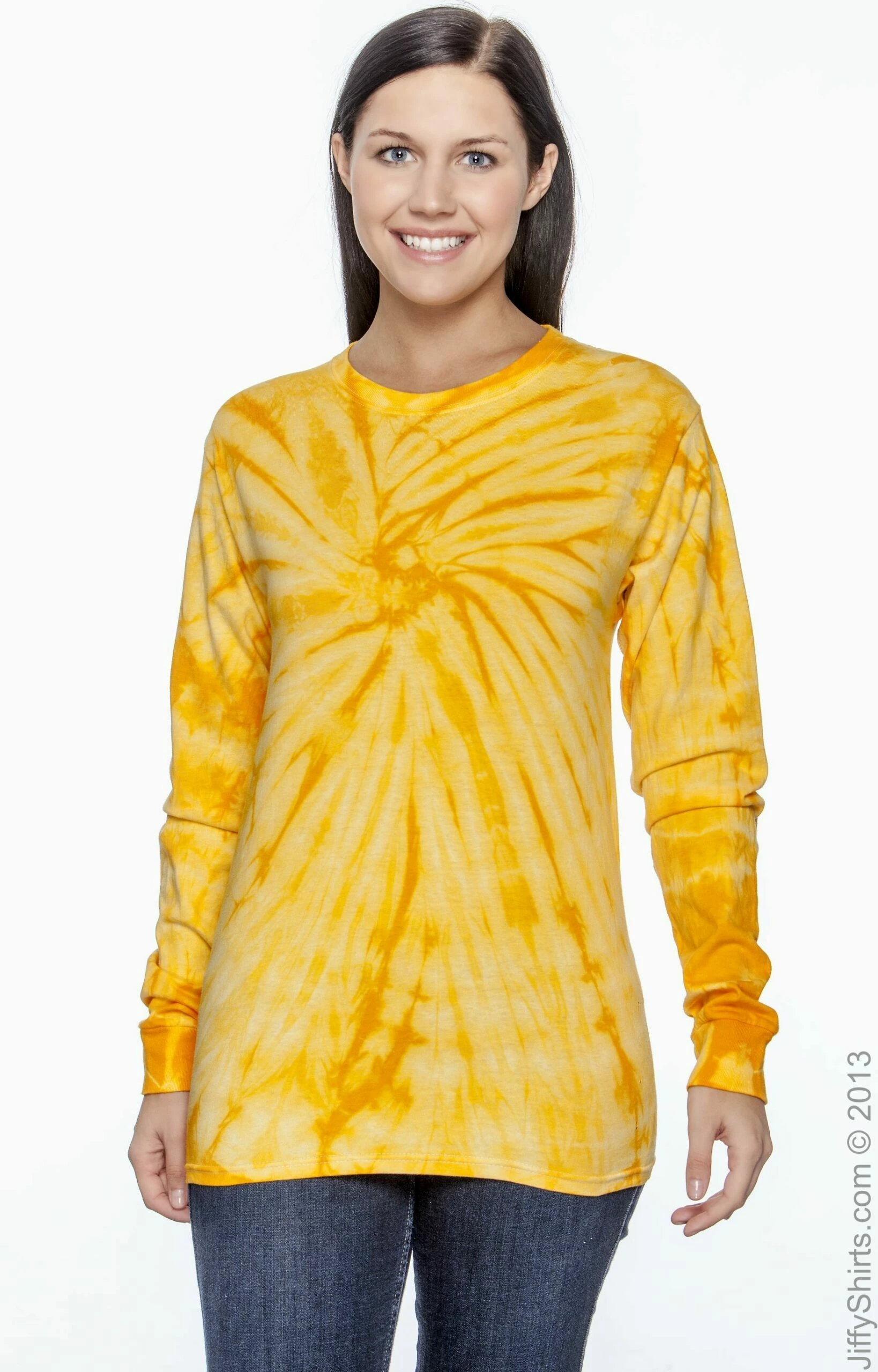 Adult Unisex 5.4 Oz. 100% Cotton Long-Sleeve T-Shirt 18 Adult Unisex 5.4 Oz. 100% Cotton Long-Sleeve T-Shirt - Image 16