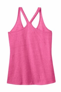 District Ladies' Junior Tri-Blend T-Back Tank -Jiffyshirts Store 420c5e42907d45