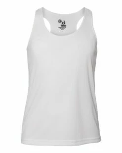 BADGER Girls’ B-Core Racerback Tank Top -Jiffyshirts Store 421e2c86389c3e