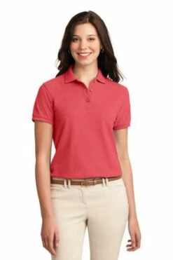 Ladies Silk Touch Polo 38 Ladies Silk Touch Polo -Jiffyshirts Store 42585954f73809