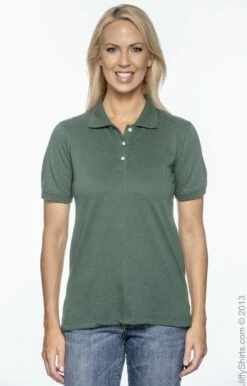 Ladies' 5.6 Oz. Easy Blend™ Polo -Jiffyshirts Store 4377D9A31AA8FF