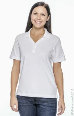 Ladies' Pima Piqué Short-Sleeve Y-Collar Polo 21 Ladies' Pima Piqué Short-Sleeve Y-Collar Polo -Jiffyshirts Store 4382E798C37EF5