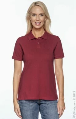 Ladies' 6 Oz. Ringspun Cotton Piqué Short-Sleeve Polo 26 Ladies' 6 Oz. Ringspun Cotton Piqué Short-Sleeve Polo -Jiffyshirts Store 43C031FD18F029