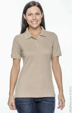 Ladies' 5.6 Oz. Easy Blend™ Polo -Jiffyshirts Store 43CBB4AD8A7BA3